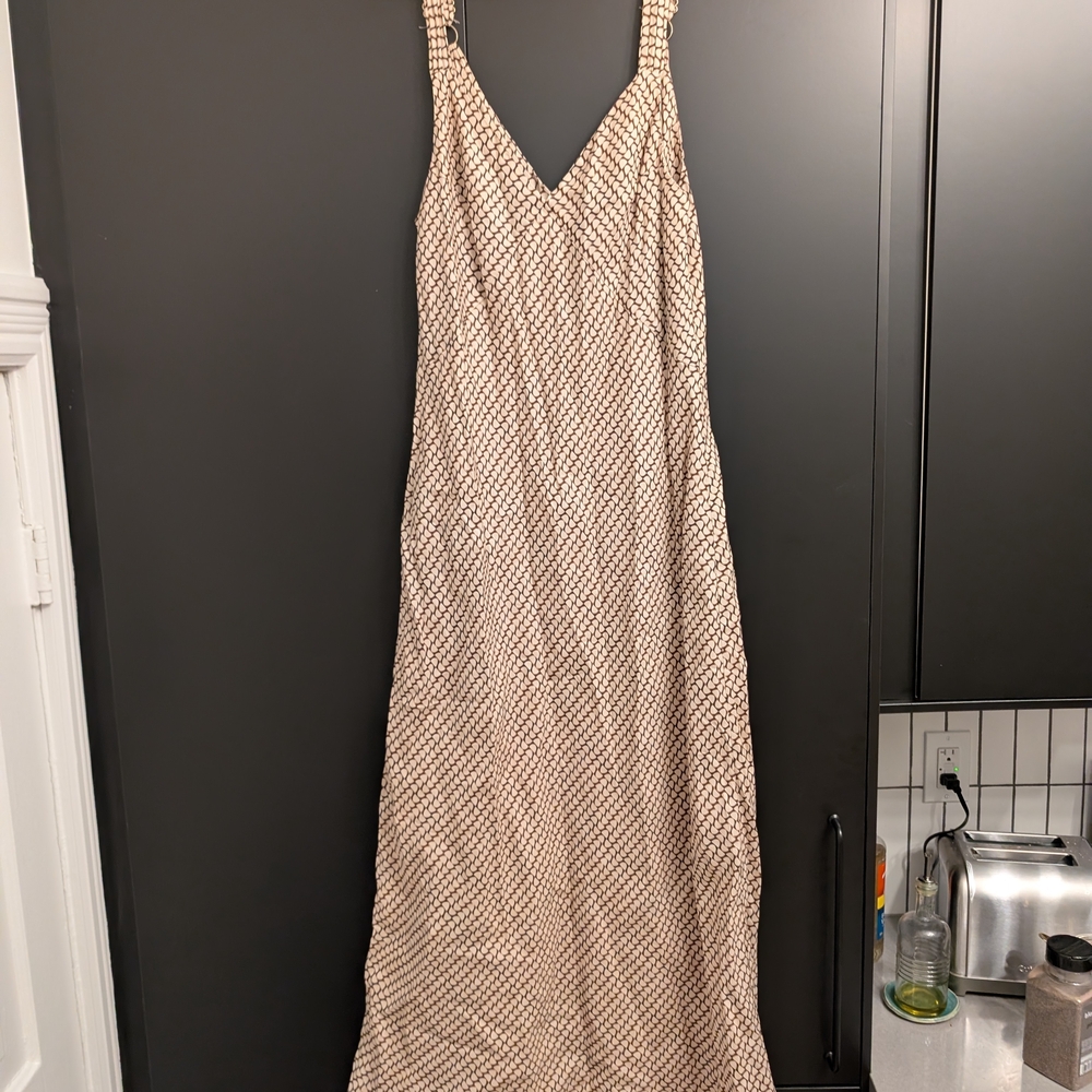 DISSH Cream and Black Maxi Dress